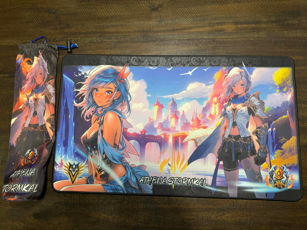 Soul Masters TCG Athena Stormkal Playmat